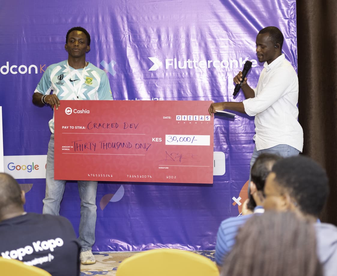 Cashia Hackathon during #DroidConKe '25